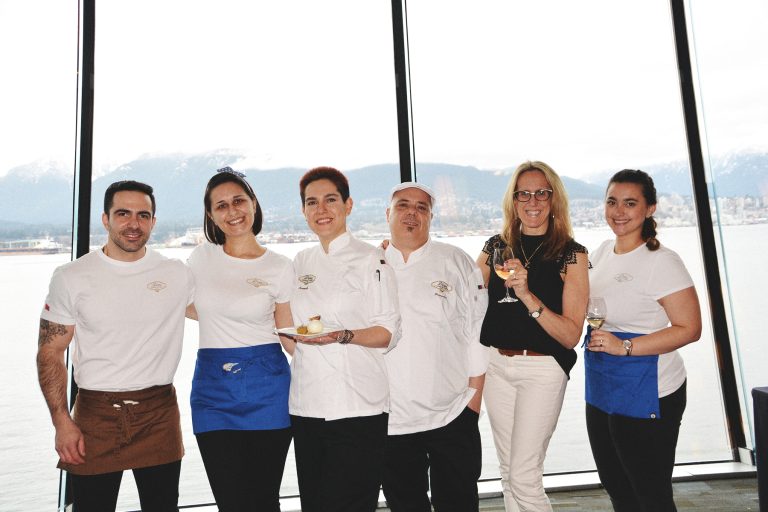d'oro team at 2020 vancouver wine fest